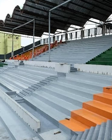 Completed concrete surface waterproofing